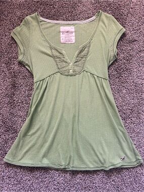 Y2k Hollister Babydoll Top